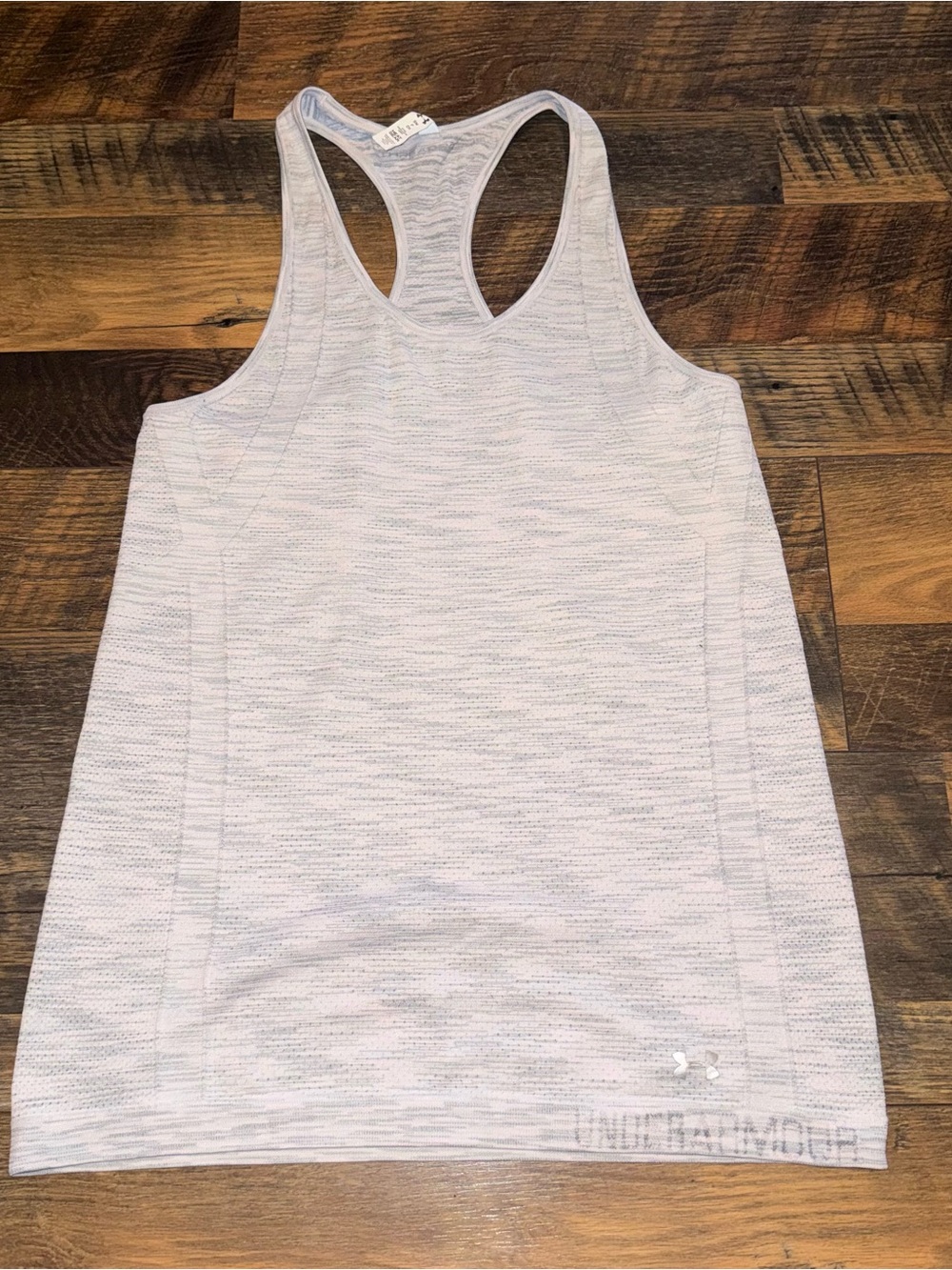 Under Armour Women's Light Gray Heather Racerback Tank